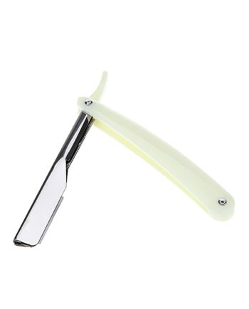 Men's Razor  Metal Shaving Razor Safe Razor Manual Razor for Men , 2 pcs, white