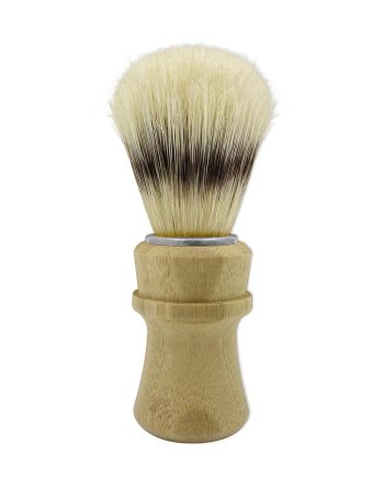 Hand Crafted Pure Boar Bristle Shaving Brush for Wet Shave, Comfortable Bamboo Handle, Shaving Brushes for Men,Soft Bristle, Best Gift for Bearded Man