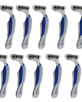 4-Blade Disposable Men's Razor 10-count