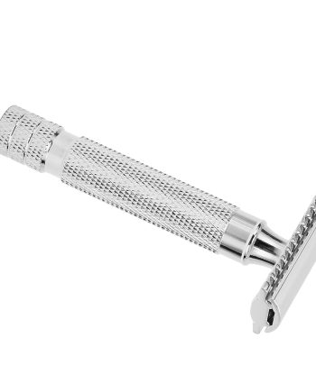 Vintage Razors, Classic Manual Shaver with Ergonomic Handle for Men, Aluminum Zinc Alloy, Water Washable, Travel Gifts for Boyfriends Husbands Dads (4)
